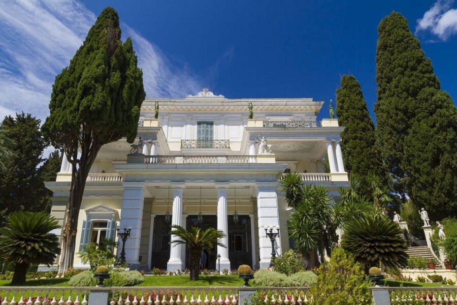 Corfu: Private Customized Tour - Achilleion Palace, villages, and beach time