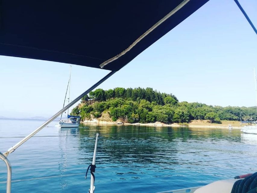 Corfu: Private Sailing Yacht Cruise - Leaving the marina and approaching Corfu Old Town