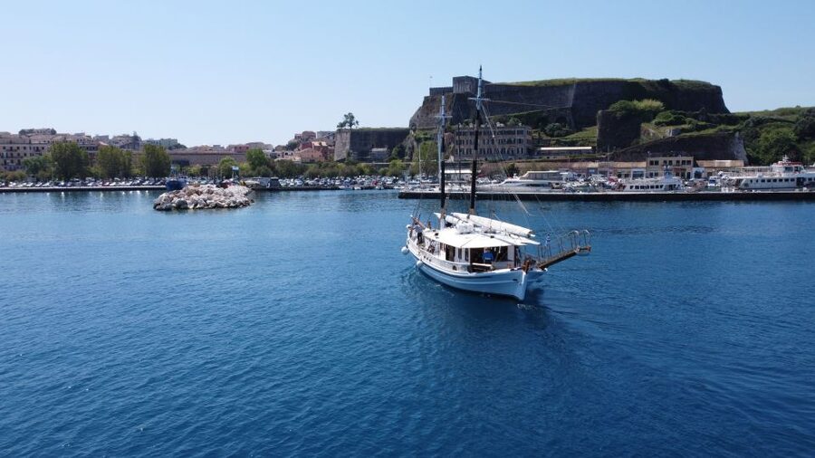 Corfu Town: Full-Day Cruise with Lunch, Drinks & Swim Stops - Two Hours Beneath the Erimitis Forest