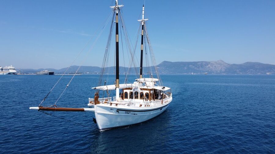 Corfu Town: Full-Day Cruise with Lunch, Drinks & Swim Stops - Peristeres Lighthouse and the Return Along the Coast