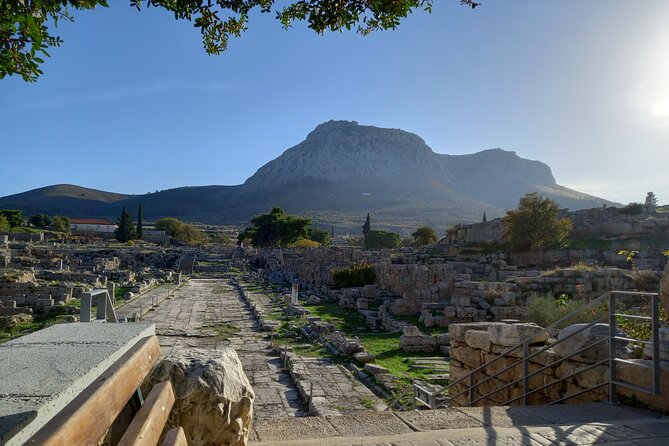Corinth Canal Cruise, Ancient Corinth & Acrocorinth Private tour - The Diolkos shows ancient Greek problem solving