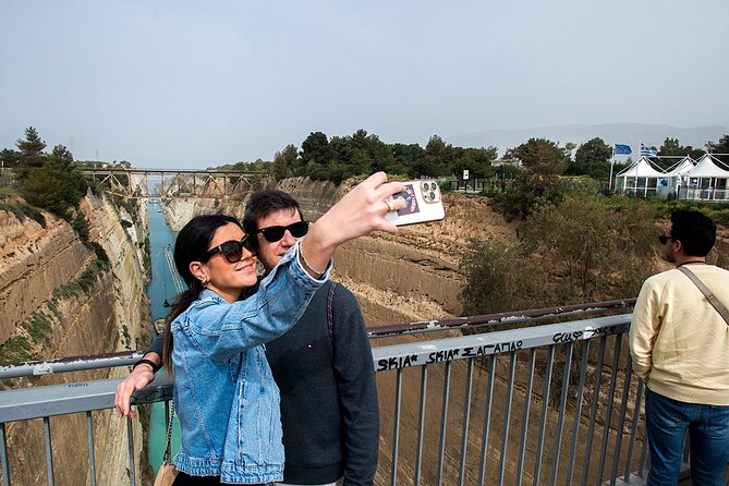 Corinth Canal, Mycenae & Nafplion Premium Tour with Expert Guide - The Corinth Canal: a quick look at a bold engineering project