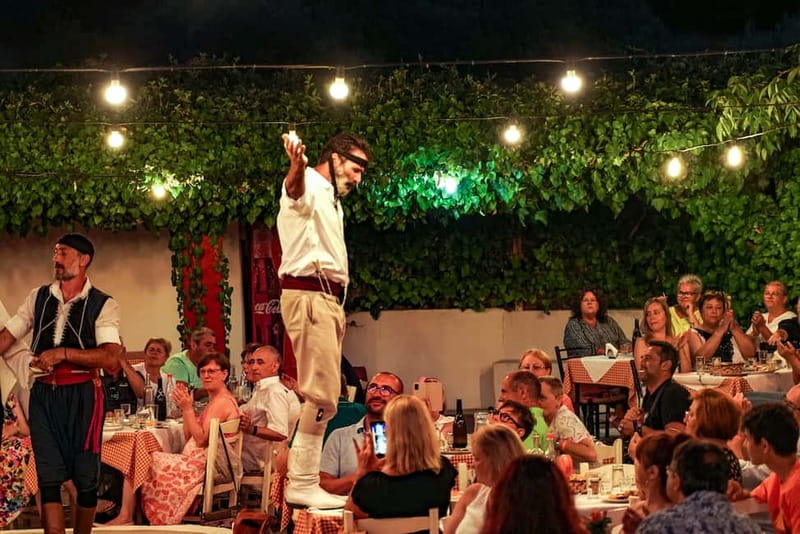 Cretan Night: Dinner & Live Show at Pano Karouzanos Village - A family-run setting with a warm welcome
