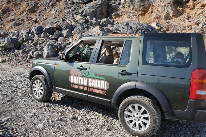 Cretan Safari – 4x4 Adventure to Preveli Beach with Lunch - Spili’s lion fountain and the main lunch break