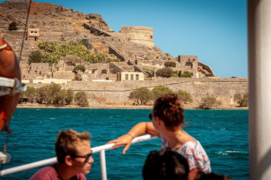 Crete: Agios Nikolaos, Plaka and Spinalonga Island Tour - Plaka is best for lunch, coffee, and a swim