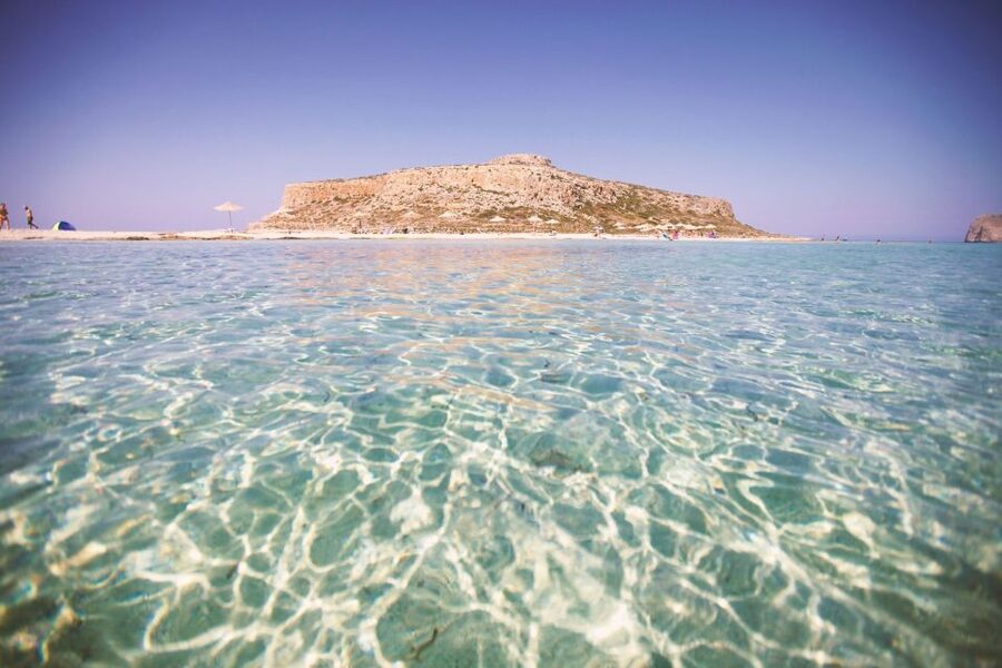 Crete: Balos and Gramvousa Cruise - The Kissamos boat ride and the western coast