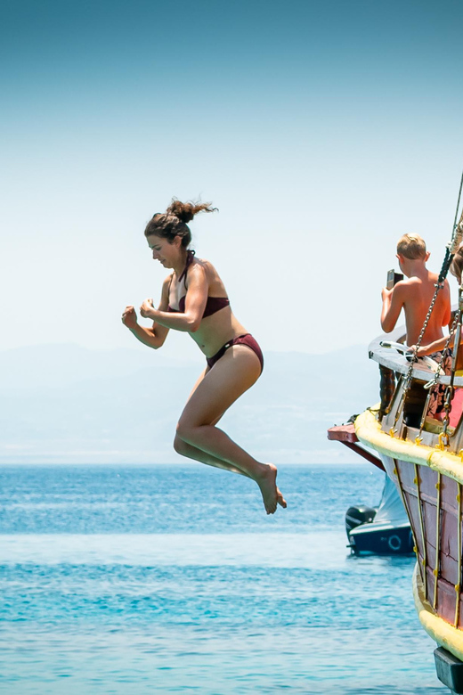 Crete: Coastline Snorkeling Cruise from Hersonissos Port - One beach or two, depending on the weather