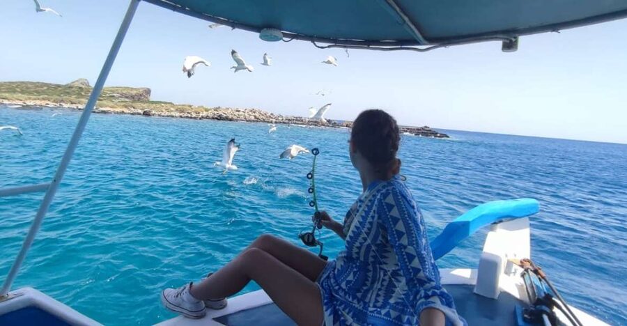 Crete: Fishing & Swimming Boat Cruise with Lunch & Drinks - Setting out from Elounda’s fishing harbor