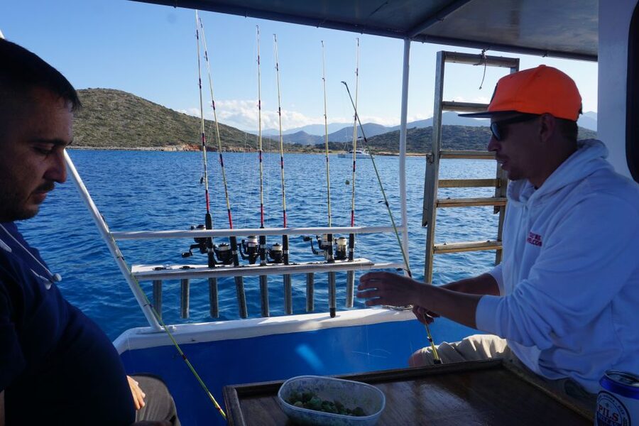 Crete: Fishing & Swimming Boat Cruise with Lunch & Drinks - Best departure time for your plans