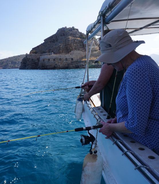 Crete: Fishing & Swimming Boat Cruise with Lunch & Drinks - Fishing lessons that work for beginners