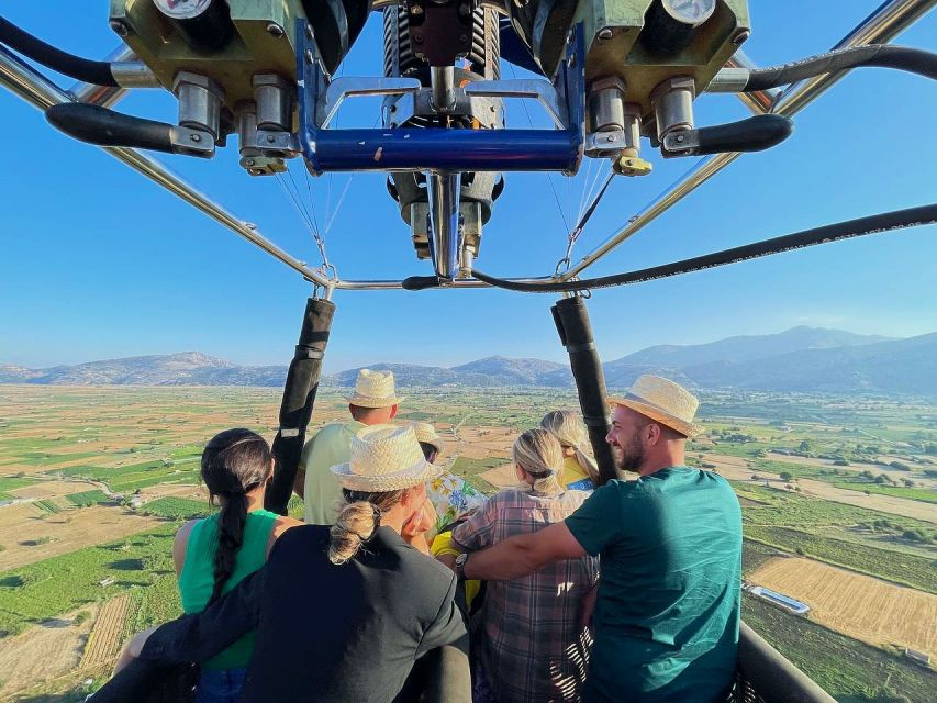 Crete: Hot-Air Balloon Flight with Breakfast and Wine - The mountain views from 300 to 400 meters
