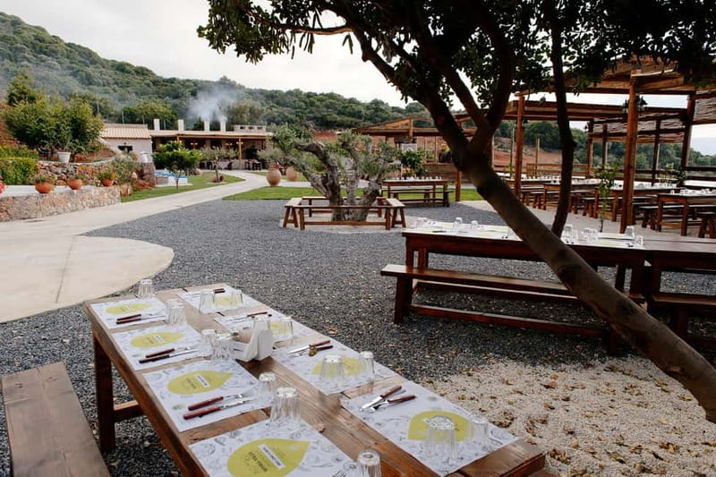 Crete: Knossos, Lasithi, Lasinthos and Olive Farm Combo Tour - Lasinthos Eco Park and old-style Cretan crafts