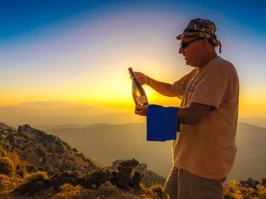 Crete: Land Rover Safari with Sunset Viewing, Dinner, & Wine - A traditional taverna dinner