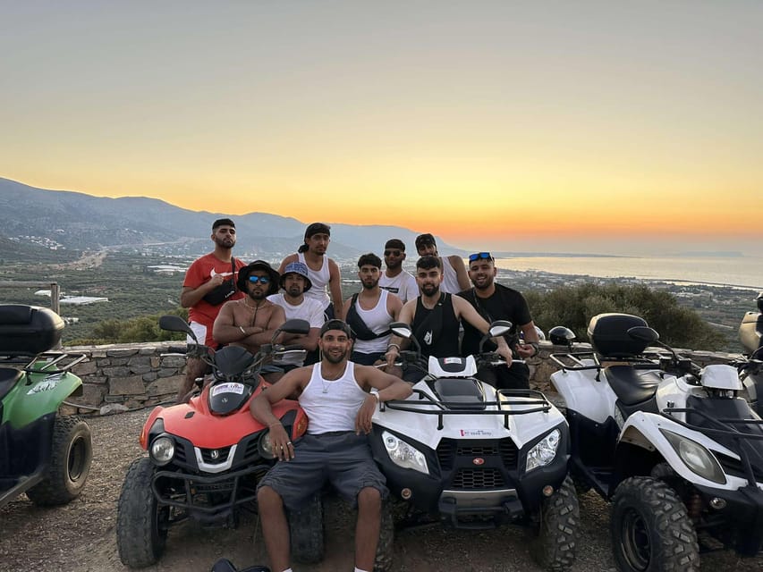 Crete: Off-Road Quad Safari Evening Tour with Hotel Transfer - Omalia Olive Press: a worthwhile local stop