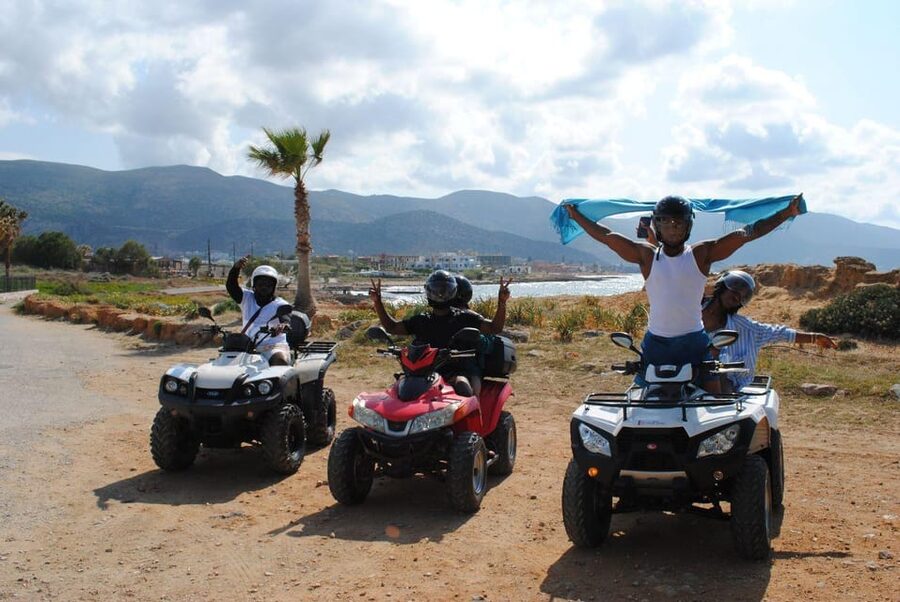 Crete: Off-Road Quad Safari Evening Tour with Hotel Transfer - Sissi, where the pace slows down