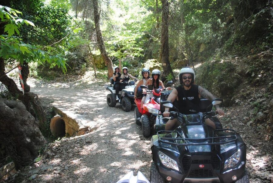 Crete: Off-Road Quad Safari Evening Tour with Hotel Transfer - Malia’s hills and the first ride