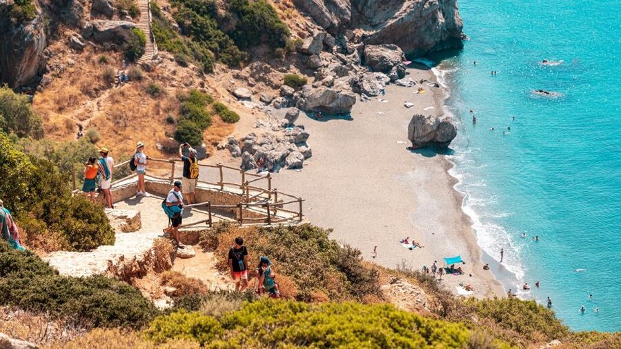 Crete: Preveli Tropical Beach and Palm Forest - Four hours to swim, walk, and explore