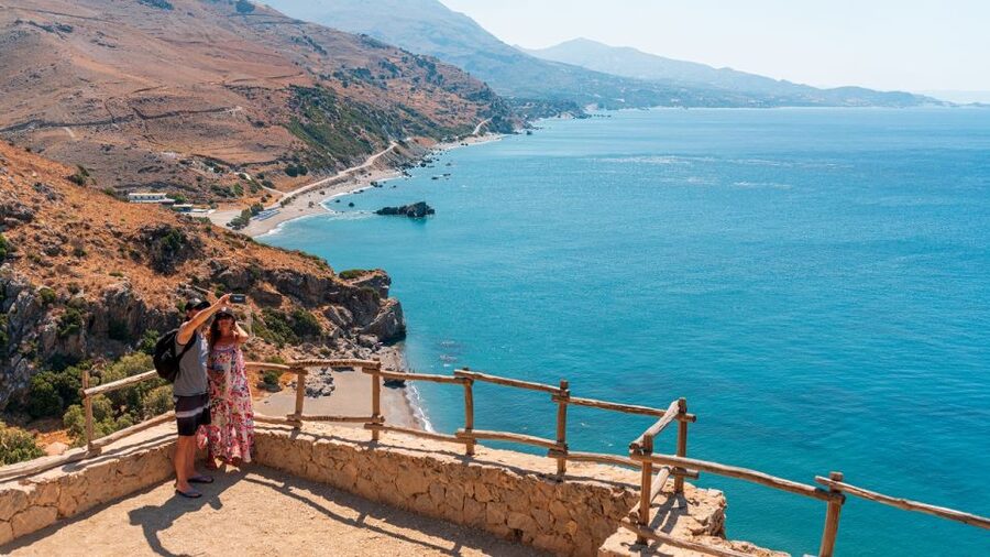 Crete: Preveli Tropical Beach and Palm Forest - The uphill return is the tour’s real test
