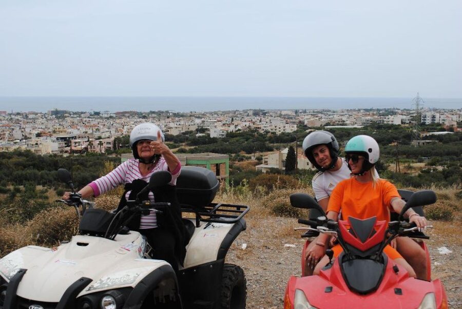 Crete: Quad Off-Road Tour to Villages with Hotel Transfers - Mochos, Potamos Beach, and the final sights