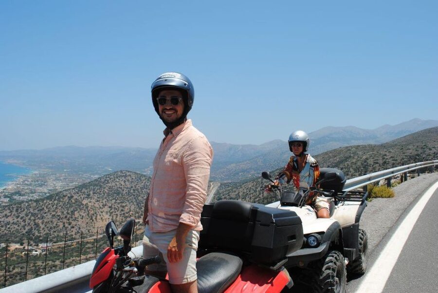 Crete: Quad Off-Road Tour to Villages with Hotel Transfers - Taverna Eva and the meal question