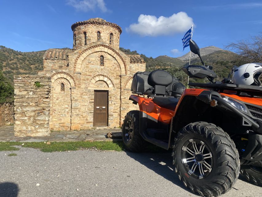 Crete: Quad Safari, Olive Mill with Tasting & Ghost Village - The mountain route toward Fodele
