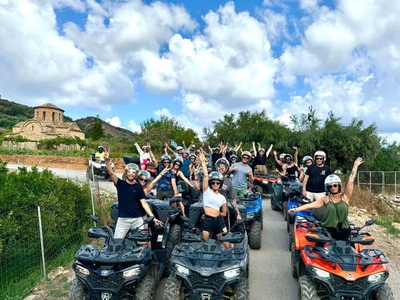 Crete: Quad Safari with Ghost Town Exploration - The ride through Fodele toward Achlada