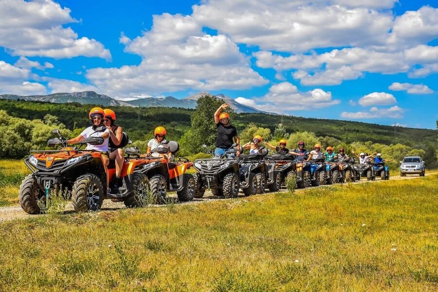 Crete: Quad Safari with Lunch and Swimming in Malia - The final coastal run through Sisi