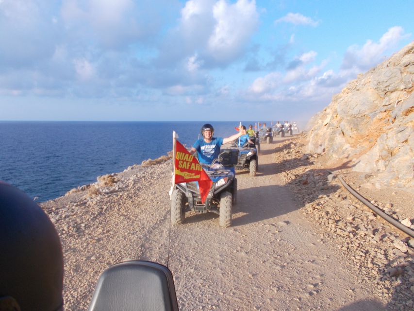 Crete: Quad Safari with Monastery, Malia Palace and Lunch - Traditional food in Latsida