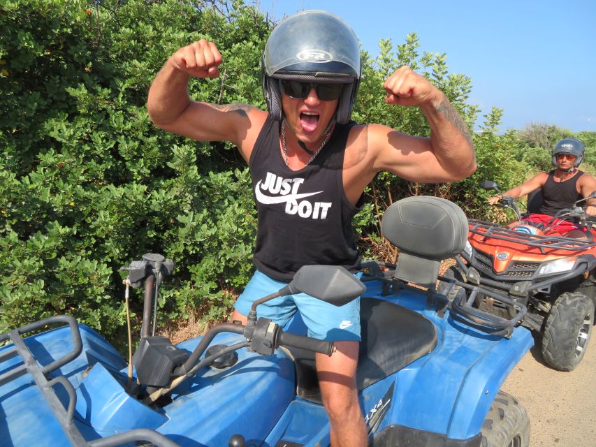 Crete: Quad Safari with Monastery, Malia Palace and Lunch - Pickup and the first safety briefing in Malia