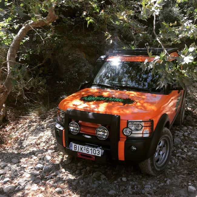 Crete: Richtis Waterfall Full-Day Tour with Olive Tasting - The rough road down to Richtis Beach