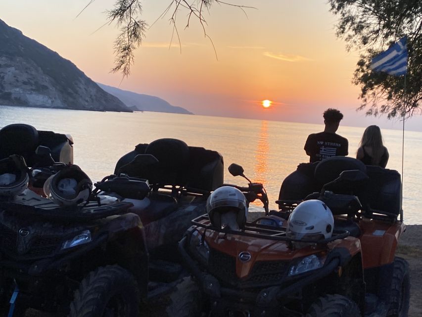 Crete: Sunset or Morning Quad with Local Products Tasting - Starting at Peninsula Resort in Agia Pelagia