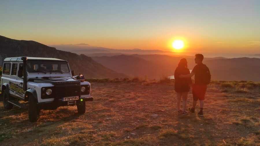 Crete: Sunset Safari - Aposelemis Dam and the Fading Village of Sfendili