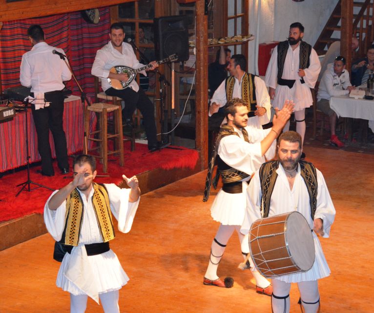Crete: Traditional Dance Show and Buffet Dinner with Wine - Arriving in Karouzana, a traditional village setting
