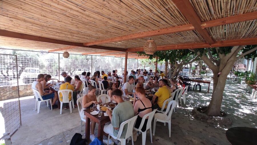 Crete: Trypiti Beach Off-Road South Tour w/ Lunch & Wine - Hotel pickup and the 4x4 ride
