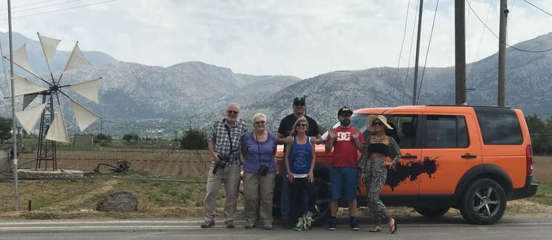 Crete:Zeus & Lassithi Plateau, OliveTasting, Kritza, Pottery - Riding from the coast into the Dikti Mountains