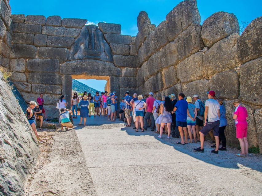 Day Tour to Mycenae and Nafplio with Lunch - Mycenae and the Lion Gate