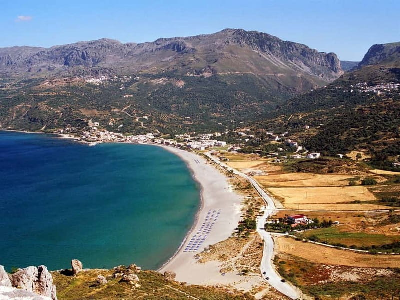 DayTrip Kournas lake Argyroupoli &Georgioupoli from Rethymno - The route toward Plakias and the south coast