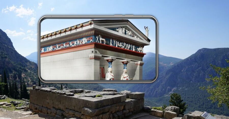 Delphi: Audiovisual self-guided tour with 3D models - What this Delphi tour actually provides