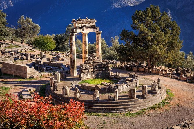 Delphi Full Day Private Trip From Athens With Lunch Overlooking the Sea - Leaving Athens in a private car