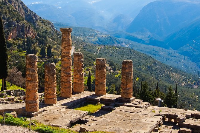 Delphi One Day Trip from Athens - The road north from Athens