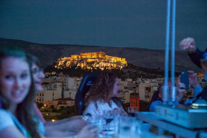 Dinner in the Sky Athens - Strapping In at 40 Meters