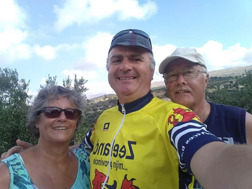 e-Bike Guided Tour to Myli Gorge with Lunch included - Roussospiti Lunch With a View
