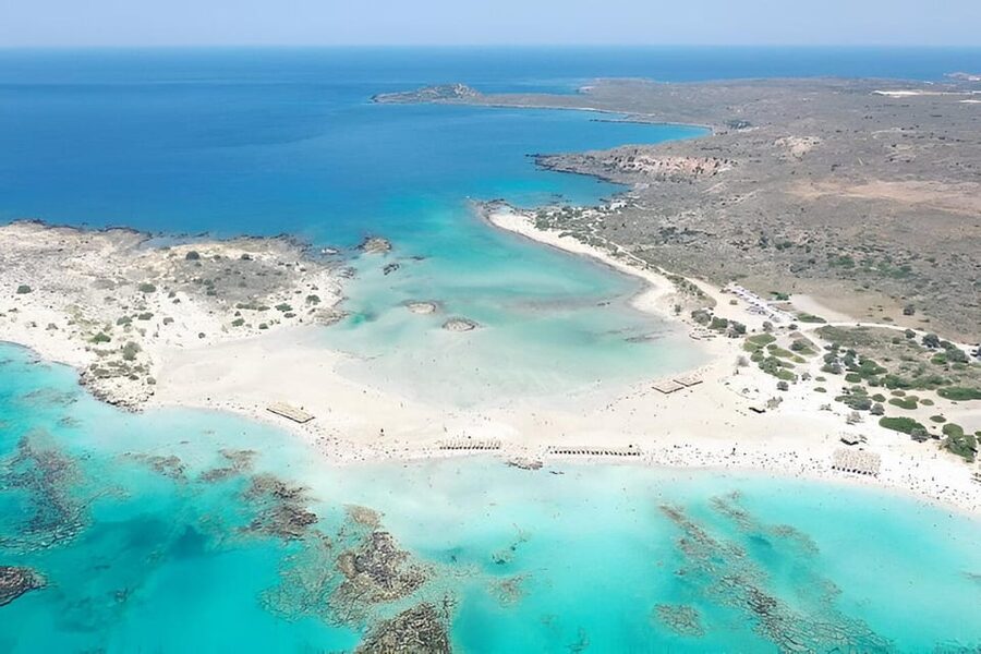 Elafonissi: Private Beach Day Trip with SUP - Arriving at Elafonissi Beach