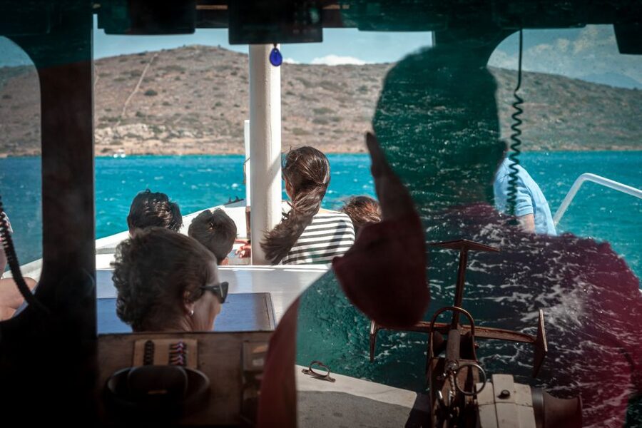 Elounda: Spinalonga Guided Boat Tour with BBQ and Swimming - Elounda, the final coastal stop