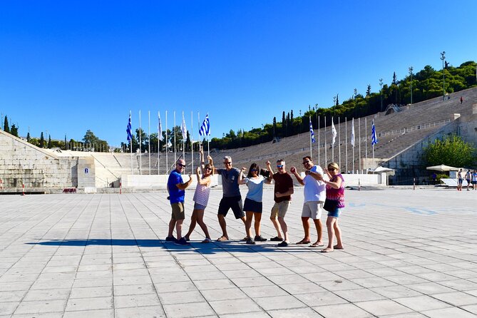 Essential Athens and Cape Sounion, Poseidon's Temple, Private Day Tour - Panathenaic Stadium and the marble sweep of history
