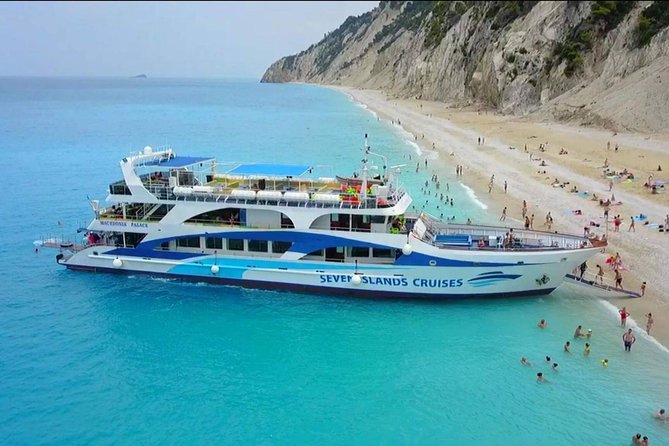 Explore Ionian Sea with its 50 shades of blue on Makedonia Palace - What This Lefkada Boat Trip Is Really Like