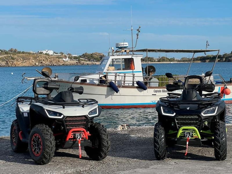 Explore Mykonos Island with a 650cc ATV / QUAD Tour - Key points at a glance