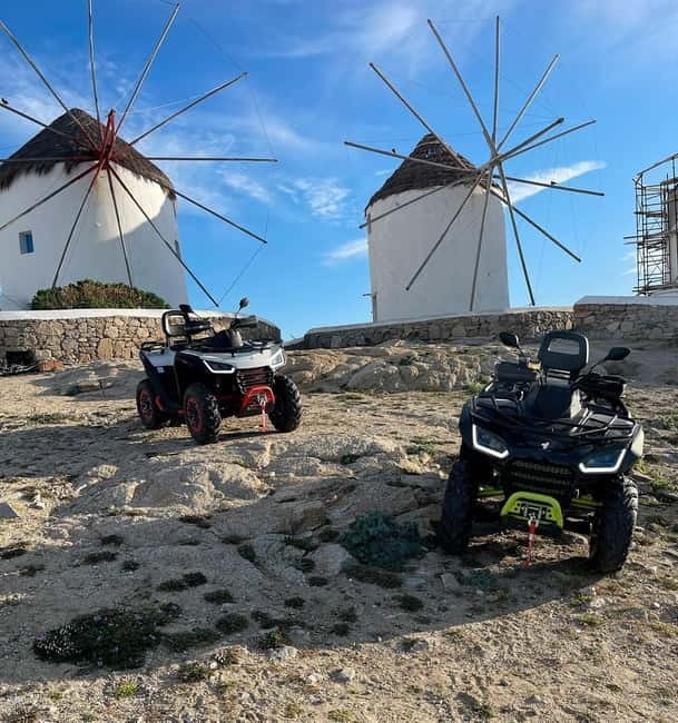 Explore Mykonos Island with a 650cc ATV / QUAD Tour - Safety, equipment, and the practical feel
