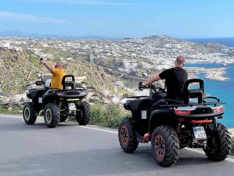 Explore Mykonos Island with a 650cc ATV / QUAD Tour - Why an ATV makes sense on Mykonos