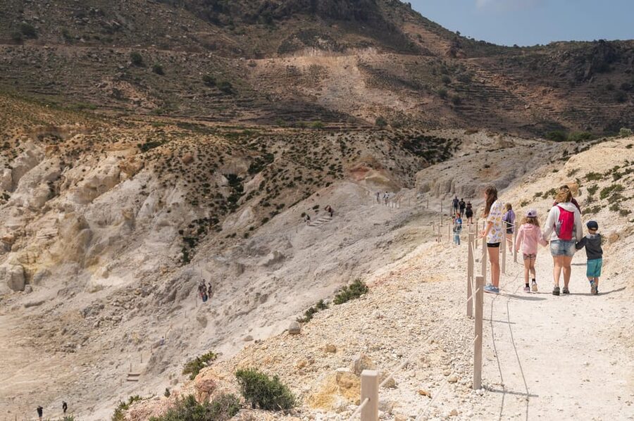 Explore Nisyros Island with Hotel Pick Up and Guided Tour - Exploring Mandraki for two hours